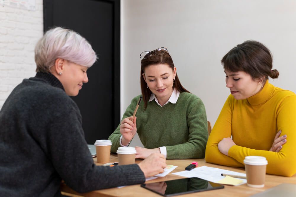 working together as a team
